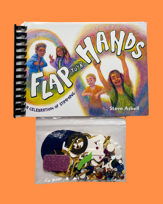 'Flap Your Hands: A Celebration of Stimming' DIY Adapted Book Kit