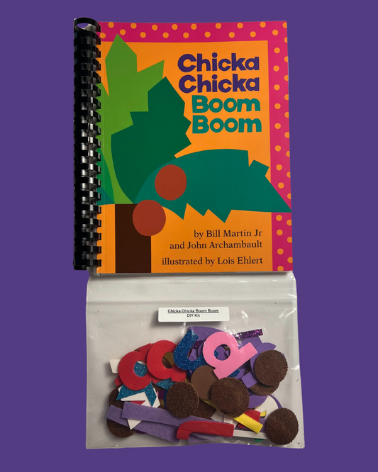 'Chicka Chicka Boom Boom' DIY Adapted Book Kit